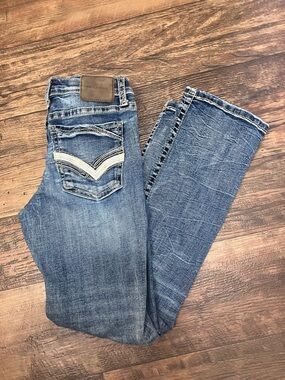 Buckle Girls Medium Blue Denim Jeans